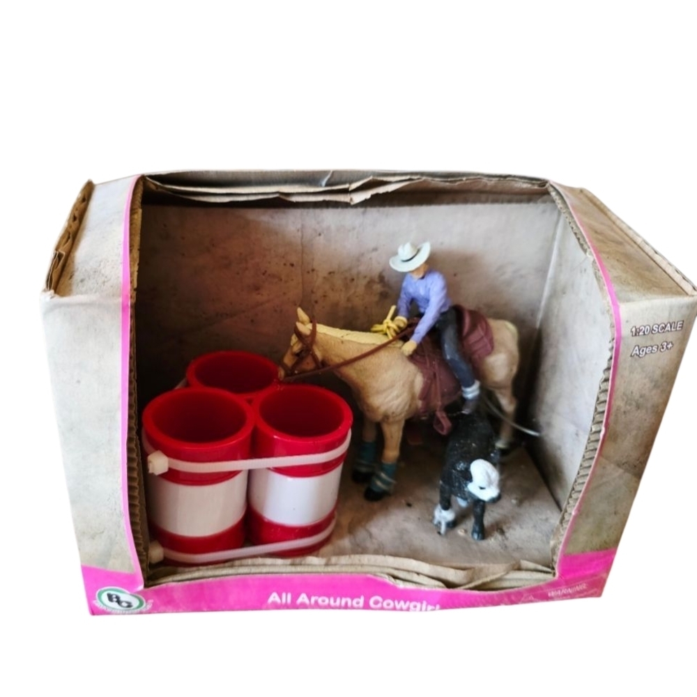 Big Country Toys All Around Cowgirl Rodeo New In Box Figurines Western
